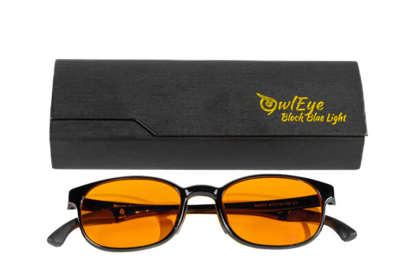 Okulary z Filtrem Światła Niebieskiego OWLEYE® Kids model: Zmierzch 100 % Ochrony - obrazek 2
